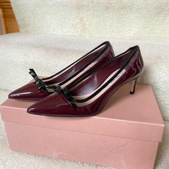 Miu Miu | Shoes | Miu Miu Kitten Heels | Poshmark